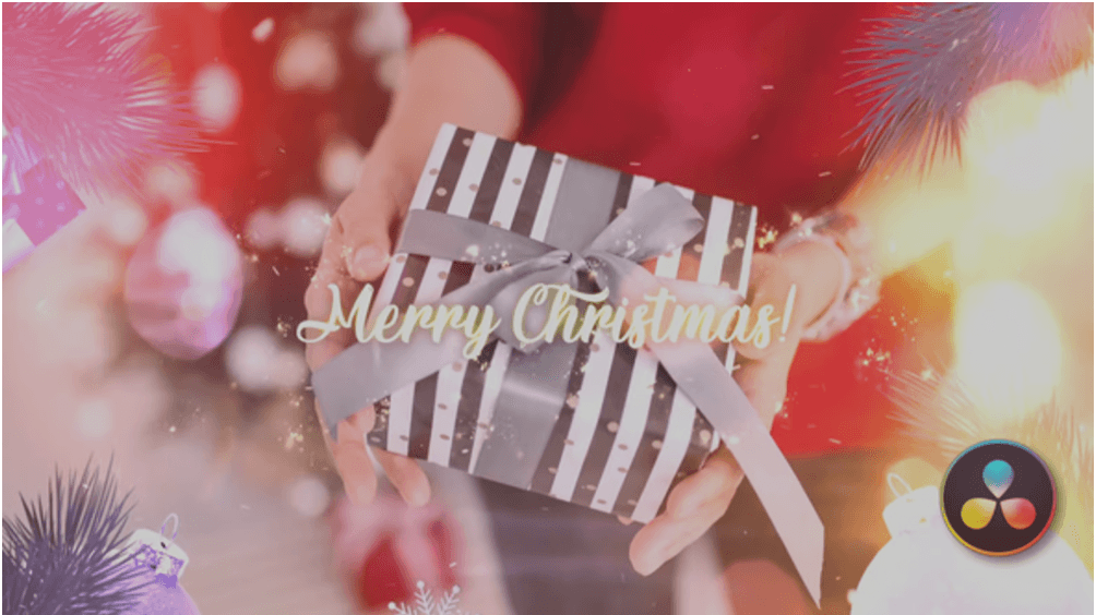 Christmas Opener | Free Opener for Davinci Resolve