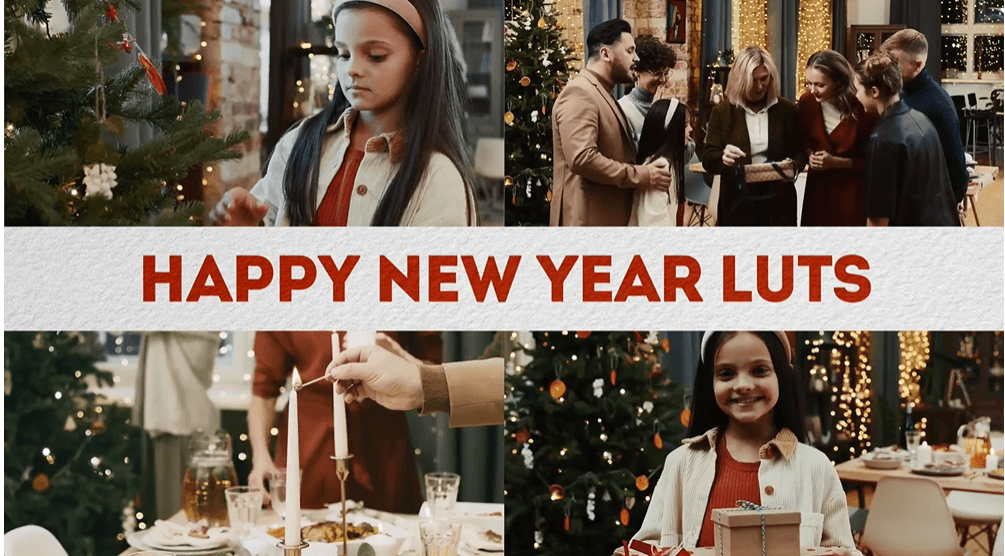 Happy New Year 2027 LUTs  | Free LUTs pack for Davinci Resolve