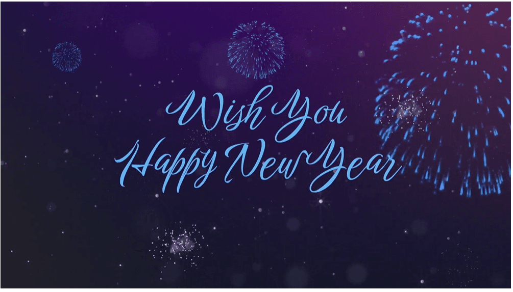 New year greetings | Free Templates for FCPX