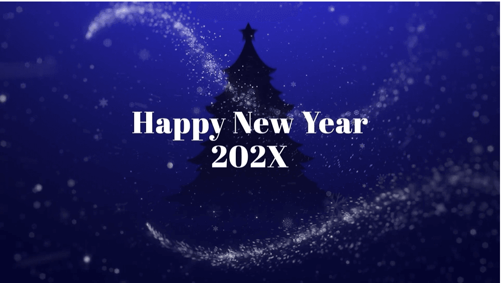 New Year Wish | Free Templates for FCPX