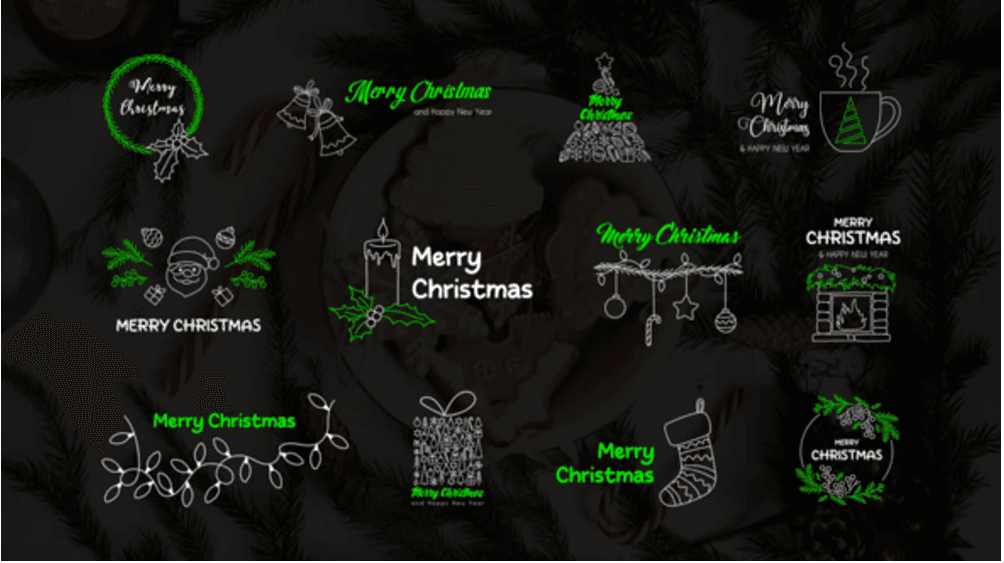Christmas Titles | Free Titles for FCPX