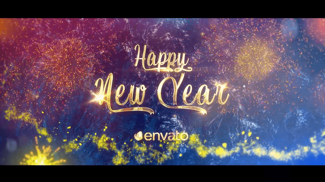 Happy New Year Wishes | Free Opener for After Effects