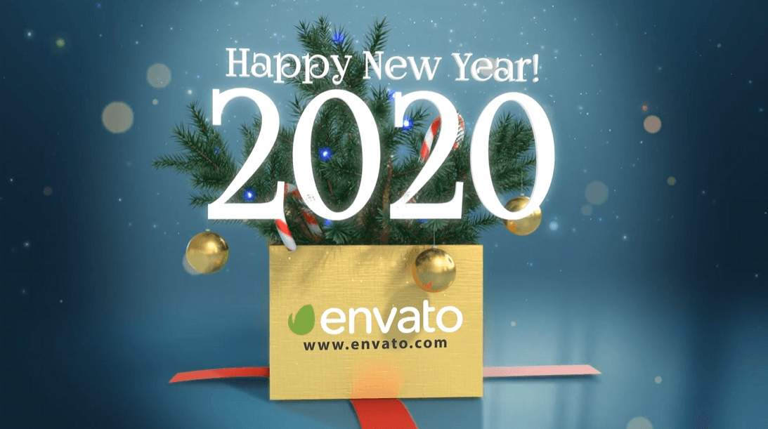 New Year Present For You | Free intro for After Effects