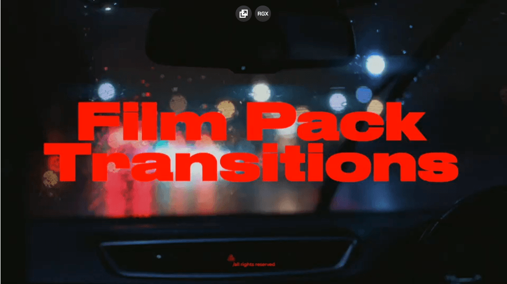 Film Pack Transitions | Free Transition for FCPX