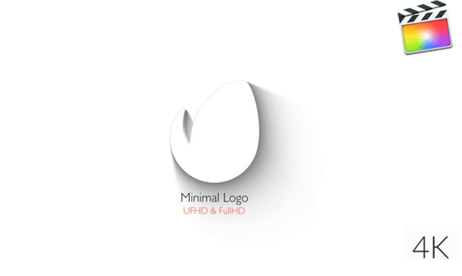 Minimal Logo – Elegant 3D Reveal | Free Templates for FCPX