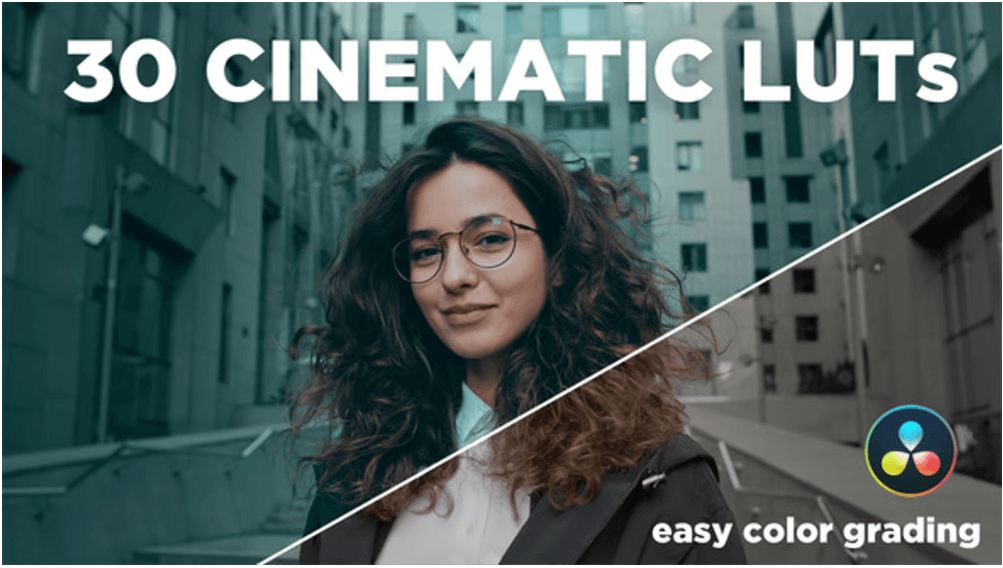 30 CINEMATIC LUTS for Color Grading | Free for Davinci Resolve