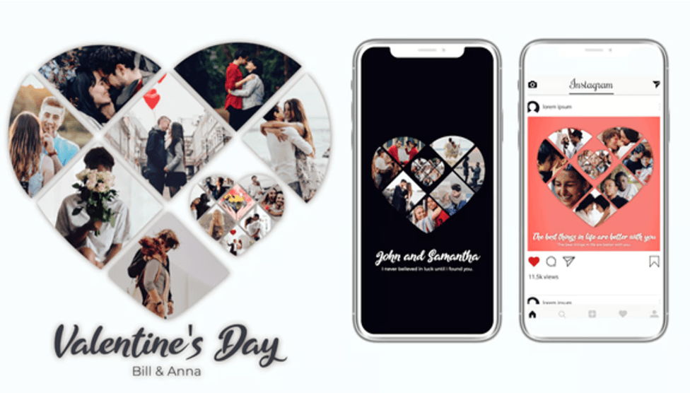 Valentine’s Day Greetings | Free templates for FCPX