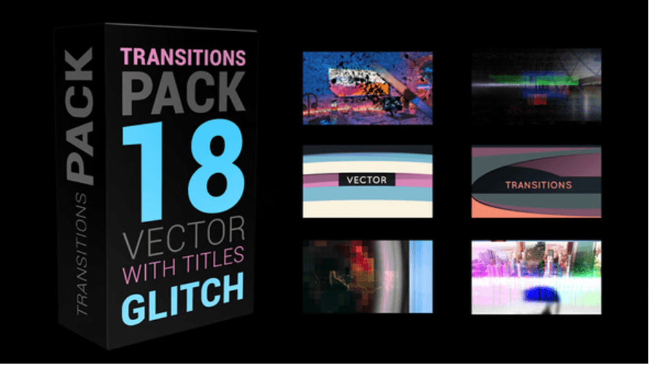 Ultimate Glitch Transition Pack  | Free templates for Davinci Resolve