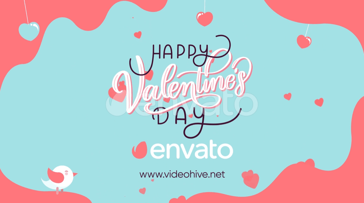 Happy Valentines Day Animation | Free Templates for After Effects