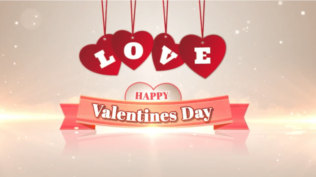Valentines Day Logo Stings | Free Opener for After Effects