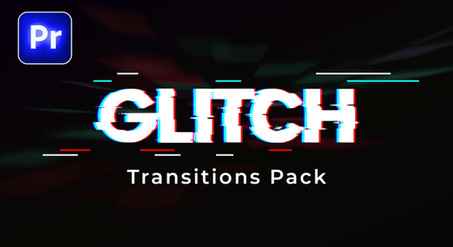 Glitch Transitions Pack