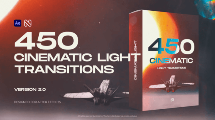 Cinematic Light Transitions | Free Transitions for After Effects