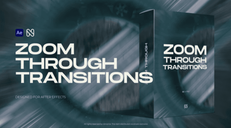 Zoom Through Transitions | Free Transitions for After Effects