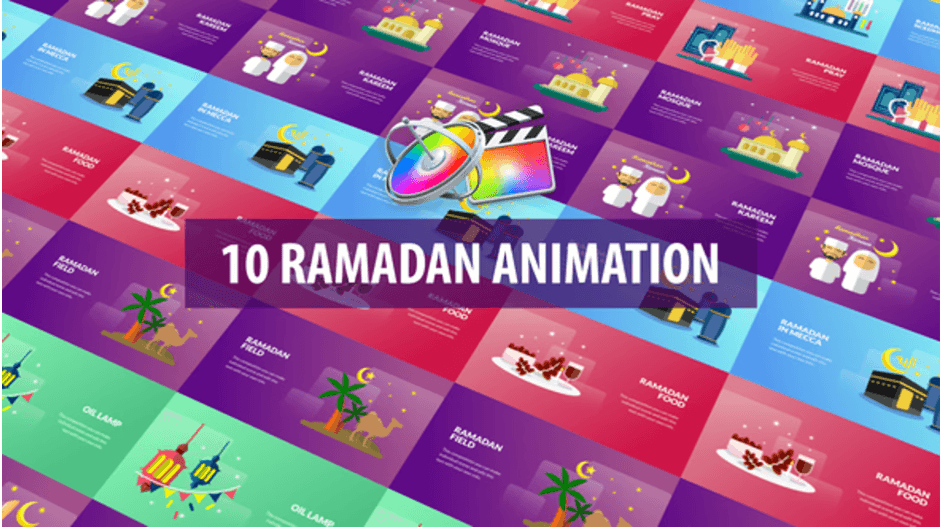 Ramadan Animation | Free templates for Final cut Pro