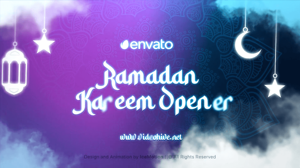 Ramadan Kareem Intro | Free Opener Titles for After Effects