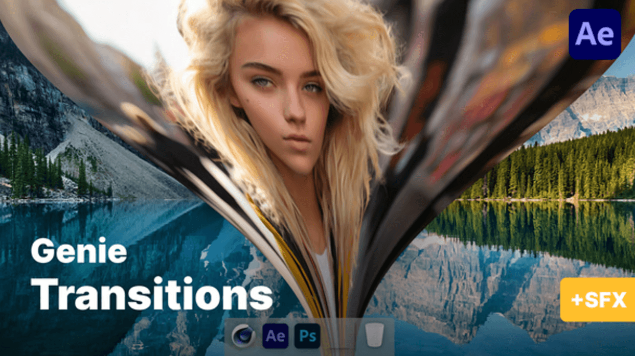 Genie Seamless Transitions | Free Transitions for After Effects